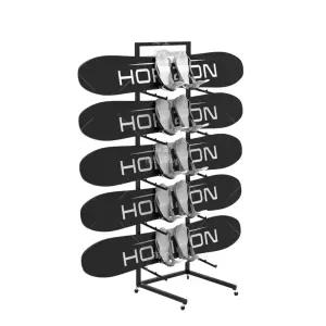 스노우보드 거치대 업소용 스키 걸이 진열대 보관 이동식