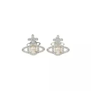 [비비안 웨스트우드] FW25 여성 올림피아 펄 이어링 6203007R P132