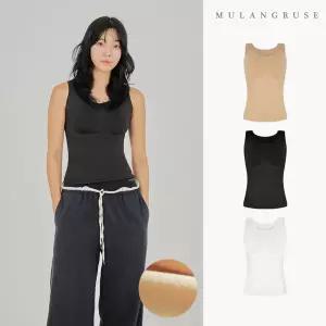 허그미 여성 기모 심리스 캡내장 나시 브라탑 3종 택 1