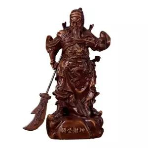 관우상 삼국지 조각상 인테리어 데코 소품