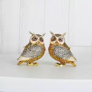 데일리데코 라미 부엉이 2개set 보석함 인테리어 장식