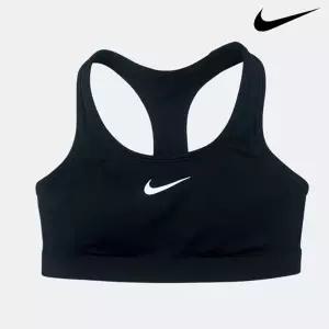 [나이키](국내매장판)나이키 스우시 미디엄 서포트 패드 스포츠 브라 DX6822