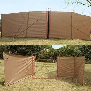 야외 바람막이 가림막 캠핑 사이드월 윈드스크린