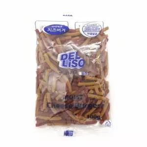 델리소 모이스트 치즈버거 100g X10개 강아지 간식