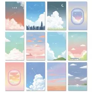 감성 한조각 세트 하늘 여행 트렌드 엽서 추천 인테리어 60장 구름