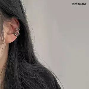 [셀러허브]화이트빌딩 볼드 이어커프 링 귀찌 피어싱 귀걸이 세 (S19706091)