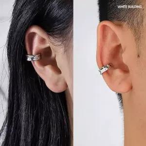[셀러허브]화이트빌딩 남자 여성 귀찌 이어커프 링 귀걸이 귀안 (S19706087)