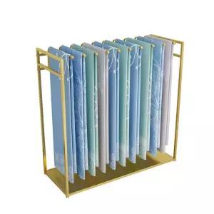 원단전시대 쇼케이스 원단 견본 선반 전시대 실크