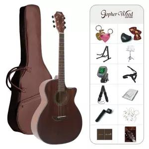 [고퍼우드] G130MC 입문용 통기타 풀패키지 G-130MC