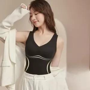 [옷자락]여자 데일리 이너 브이넥 슬림라인 브라탑