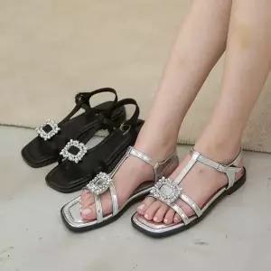 슈즈 끈샌들 스트랩샌들 플랫 웨지 패션샌들 슬리퍼 (WF7000C)