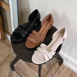 여자샌들 웨지 샌들 슈즈 끈샌들 스트랩 앵글 여성 (WF6FE61)