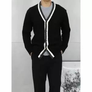 [하프클럽/세컨에디션]남자 가을 겨울 울혼방 와이 가디건