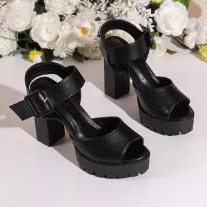 끈샌들 여자끈샌들 가을신상 스트랩 여름샌들 가을 (WF7007B)