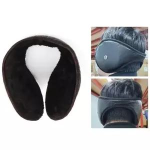 겨울 방한 보온 군인 검정 방풍 스키 보드 청음귀마개 (WFG3KTW)