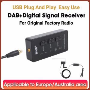 DAB/DAB + Europoan 자동차 라디오 GPS 스테레오 수신기 지원 벤츠 BMW Audi Porsche Opel Peugeot Toyota