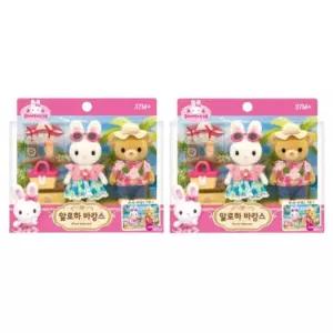 콩지래빗 여아 인형 선물 알로하 바캉스 장난감 X2