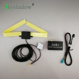 안드로이드 9 8.0 자동차 DVD DAB USB 디지털 오디오 방송 수신기, 안테나 포함, 유럽 작동