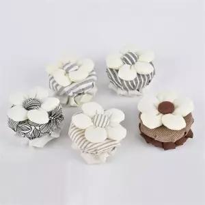 손잡이 커버 2p 1세트 색상 택1문쿵방지 문쿵 플라워 소음