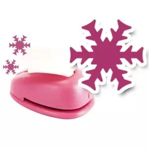 모양펀치 R-36 184 눈꽃5 펀칭기 미니펀 꾸미 카드꾸미 장식용 펀치 펀칭