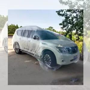 키밍 일회용 자동차비닐커버 5P 덮개 보호 480x750 5개입 오염방지 방수 량보호 먼지단 버커 바동 주보호