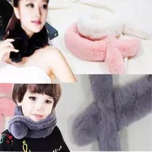 밍크 목도리 퍼 겨울목도리 넥워머 아동 어린이 방한용품 겨울용품 크리스마스선물 스키 눈썰매