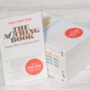 데이스토리 수첩형 스케치 무선노트-낫씽북(대) 10권연습장용 제본 공책 학생 중고생 무지