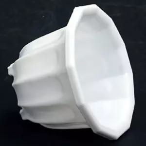 발코니화분 옥상텃밭 다육 화이트슬릿 미니 대형 다육이 플라스틱 흰색 실내 분갈이 꽃화분