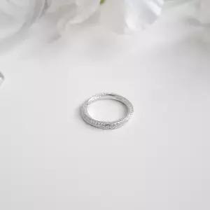 [오팔하우스]오팔하우스925Silver 올 큐빅 웨이브 반지 OPMUR13448