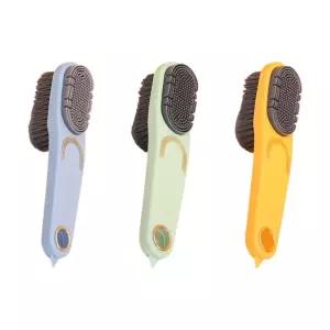 양면 3개 색상랜덤 운동화솔 실리콘신발 화솔 청소용 미니 핸드 화브러쉬 바닥