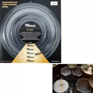 드럼소품 뮤트링 톤콘트롤링 풀세트 RZt67 타악기용품 액세사리