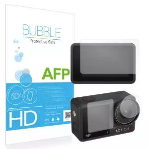 버블 DJI 오즈모액션4 올레포빅 액정필름 풀세트 2매OSMOACTION4보호 카메라 지문방지 4필름