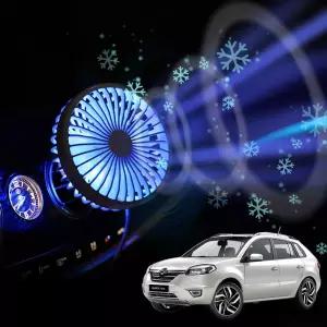 QM5 차량용 송풍구 호환 선풍기 시즌3운전 트럭 자동차팬 차량 자동차용 여름 USB 쿨링 용선풍기 카팬 카펜