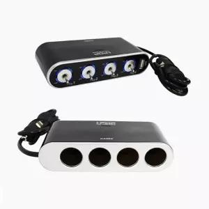 아이팝 스위치 USB 4구소켓 멀티소캣 잭동시충전 멀캣 시거