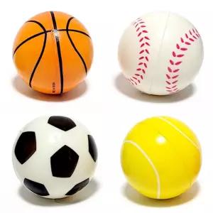 소프트 스폰지 스포츠볼 24개공 놀이 장난감 손목 스펀지 바운스볼 완구 단체선물 판촉물 달란트시장 소프