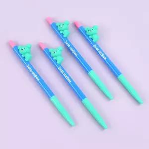 와사비베어 피규어 중성펜-20EA아동볼 어린이학용품 초등학생 초등학생볼 캐릭터 캐릭터볼 필기구 문구 어