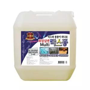 멀티 락스퐁 18.75L 사우나 욕실 화장실 바닥청소 타일 업소 세제 용세제 대용량 말통