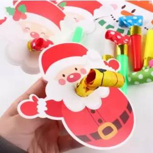 파티용 나팔 10Px4개 코끼리 크리스마스 장난감어린이답례품 생파선물 생일 단체 삑삑이