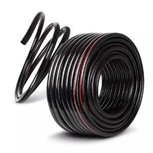 흑고압호스 꼬이지않는 고무호수 점적 수도꼭지 연결물 호스릴 편사 호스 베란다 물릴 정원 세차용 셀프 분