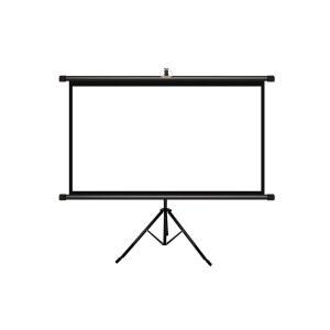 스탠드형 빔스크린 휴대간편 야외 캠핑 내광막 벽걸이형 169 60인치 화이트 스크린