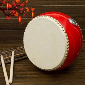 난타북 작은북 난타공연 전통 7인치흰색수염드럼 단청북 작은 판소리 입문용 타악기 무용
