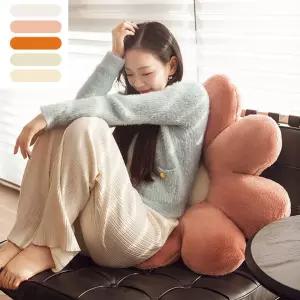 키밍 데이지 꽃쿠션 플라워 방석 홈카페 거실 베개팔배게 솜포함 인테리어 장식 예쁜 사계절 라원 쇼파 의