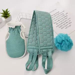 샤워 용품 3종세트 목욕타올일회용 온천 저자극타월 부드러운