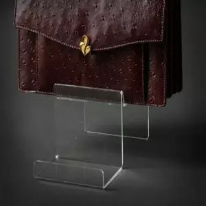 아크릴 상품진열대 핸드백 2단소 전시대 소받침대 투명선반 촬영 소선반 거치대