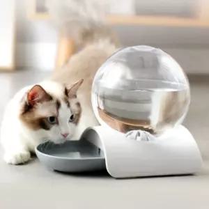 강아지 고양이 수분보충 무전력 대용량 자동 급수기반려동물 캣물통 수기 물그릇 애견 식기