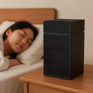 퓨어엘 소형 공기청정기(블랙)원룸 아이방 작은 가전 미니