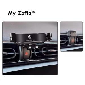 호환 조절식 차량용 휴대폰 마운트 거치대  Leapmotor T03 중력 내비게이션 브래킷  회전식 지지대 액세서