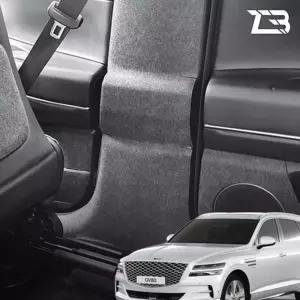 제네시스 GV80 페이스리프트 안전벨트 펠트 커버 스크래치 방지차량악세사리 소품 자동차