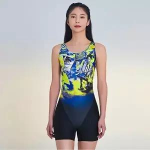 [셀러허브 스포츠레저]랠리 여성 아쿠아로빅 3부 수영복 H1278691 실내수영장