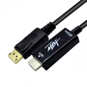 DP v1.2 입력 to HDMI v2.0 출력 케이블 3M 블랙DPTOHDMI DPHDMI 모니터 영상 DP변환HDMI
